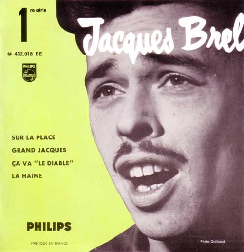 Pochettes de vinyles 45 tours : chanson française